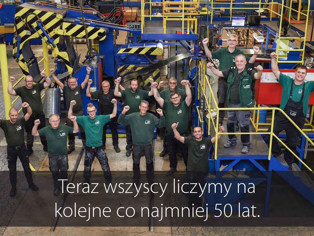Image of staff at Metalcolours production unit in Denmark